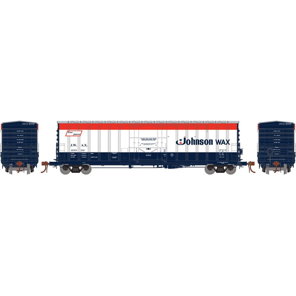 50' NACC Boxcar Johnson Wax JWAX 49039 - 18421 : HO