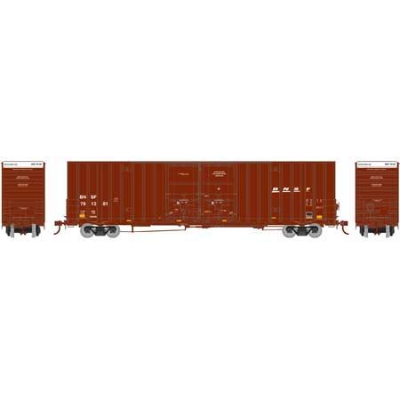 60' Gunderson DD Hi-Cube Box Car Burlington Northern Santa Fe BNSF #3 - 75132 : HO