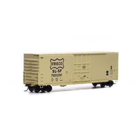50' Smooth Hi-Cube Plug Door Box Car, Frisco SLSF 700291 - 1679 : HO