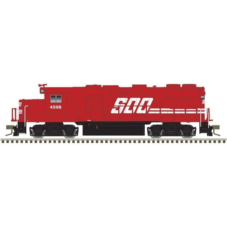 Atlas Master Gold Line GP39-2 Phase II Soo Line 4599 w/ESU LokSound & DCC - 40004801 N Scale