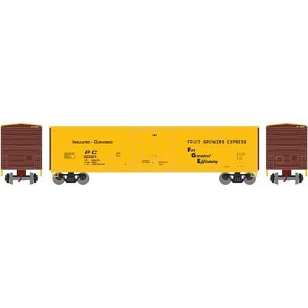 50' Youngstown Plug Door Box Car Fruit Growers Express FGE/PC 363921 - 76128 : HO