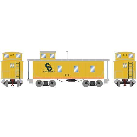 Wood Caboose-17937 : HO