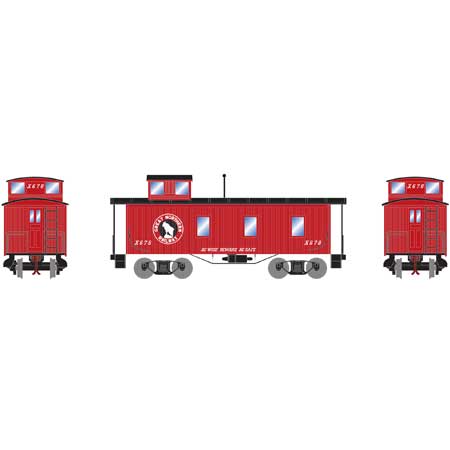 Wood Caboose-17946 : HO